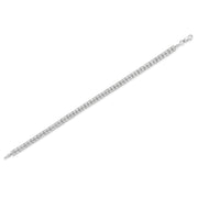 Bids.com .925 Sterling Silver 1.0 Cttw Rose Cut Diamond Double-Link 7" Tennis Bracelet (I-J Color, I3 Clarity) Bracelets White Smoke Rose.Sterling Silver / 7 / 1,Yellow.Sterling Silver / 7 / 1,White.Sterling Silver / 7 / 0.5,Yellow.Sterling Silver / 7 / 0.5,Rose.Sterling Silver / 7 / 0.5,White.Sterling Silver / 7 / 2,Yellow.Sterling Silver / 7 / 2,Rose.Sterling Silver / 7 / 2