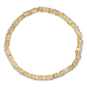 Bids.com 14K Yellow Gold Round-Cut Diamond Bracelet (4.00 cttw, H-I Color, I1-I2 Clarity) Bracelets White Smoke Yellow.Gold / 7