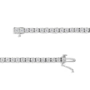 Bids.com .925 Sterling Silver 1.0 Cttw Miracle-Set Diamond Round Faceted Bezel Tennis Bracelet (I-J Color, I3 Clarity) - 7" Bracelets White Smoke 7 / Yellow.Sterling Silver,8 / Yellow.Sterling Silver,8 / Rose.Sterling Silver,7 / Rose.Sterling Silver,8 / White.Sterling Silver,7 / White.Sterling Silver,6 / White.Sterling Silver,6 / Yellow.Sterling Silver,6 / Rose.Sterling Silver,9 / Yellow.Sterling S