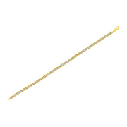 Bids.com 10K Yellow Gold Plated .925 Sterling Silver 1 cttw Prong-Set Diamond Pear Shape Link Bracelet (I-J Color, I1-I2 Clarity) - 7.25" Bracelets White Smoke Yellow.Sterling Silver / 7.25
