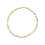 Bids.com 14K Yellow Gold 6.0 Cttw Classic 4 Prong Set Round Brilliant Cut Diamond Tennis Bracelet (K-L Color, VS2-SI1 Clarity) - 7.25" Bracelets White Smoke Yellow.Gold / 7.25