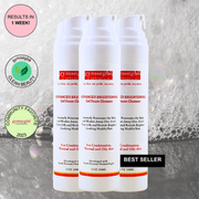 gymsegbë Advanced Brightening Gel Foam Cleanser | Rice Extract Anti-Aging Facial Black 3 Bottles Save $5.98