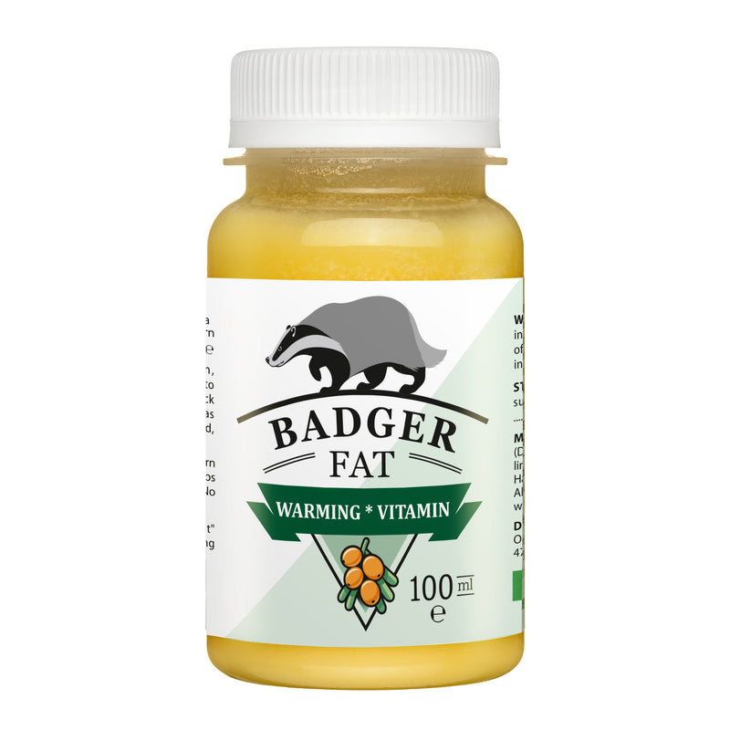 SiberianGreen.com Siberian Badger Fat Cream – Natural Beauty & Health Supplement Massage Oil White Smoke