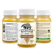 SiberianGreen.com Badger Fat Cream-Gel with Altai Shilajit & Siberian Pine | 100ml Massage Oil White Smoke