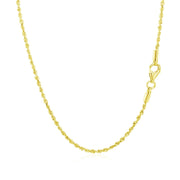 Bids.com 10k Yellow Gold Solid Diamond Cut Rope Chain 1.5mm Necklaces White Smoke 16 / Yellow Gold,18 / Yellow Gold,20 / Yellow Gold,22 / Yellow Gold,24 / Yellow Gold,30 / Yellow Gold,One / Yellow Gold