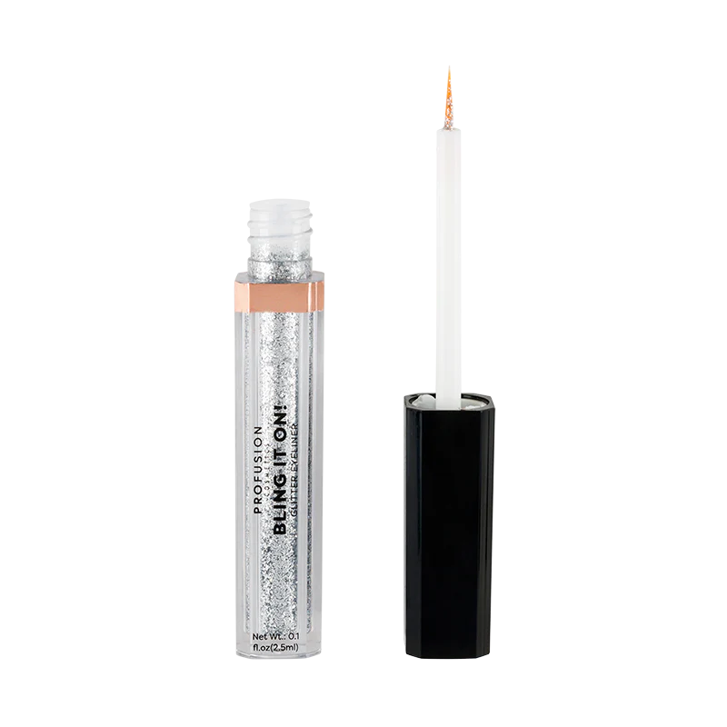 Profusion Cosmetics Bling it On Glitter Eyeliner Black Crystal Diamond