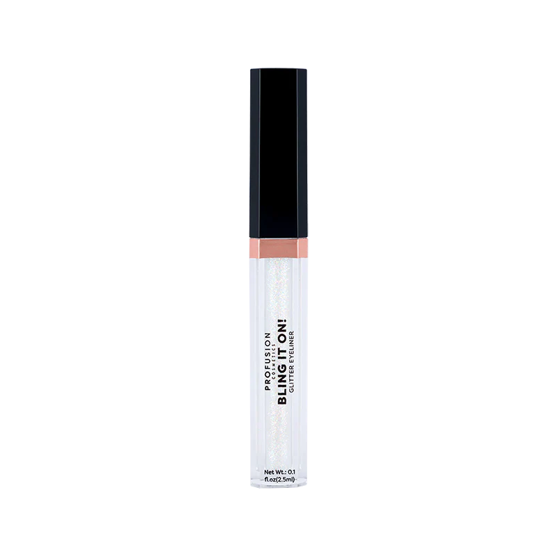 Profusion Cosmetics Bling it On Glitter Eyeliner Black Gold Rush,Crystal Diamond,Precious Opal,Pink Rhodonite,Noble Amethyst,Wise Sapphire