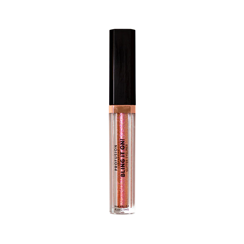 Profusion Cosmetics Bling it On Glitter Eyeliner Black Gold Rush,Crystal Diamond,Precious Opal,Pink Rhodonite,Noble Amethyst,Wise Sapphire