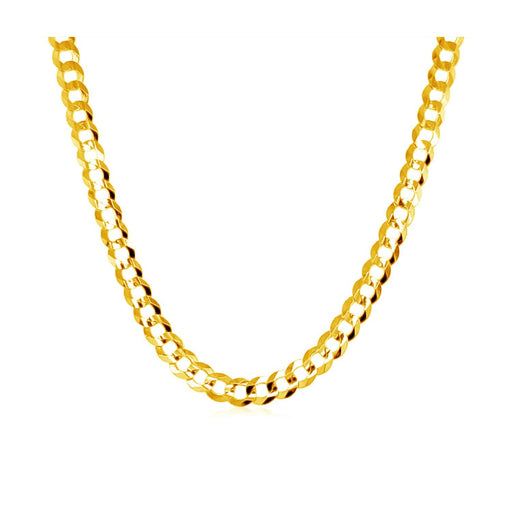 Bids.com 3.2mm 10k Yellow Gold Curb Chain Necklaces White Smoke 18 / Yellow Gold,20 / Yellow Gold,22 / Yellow Gold,24 / Yellow Gold,One / Yellow Gold