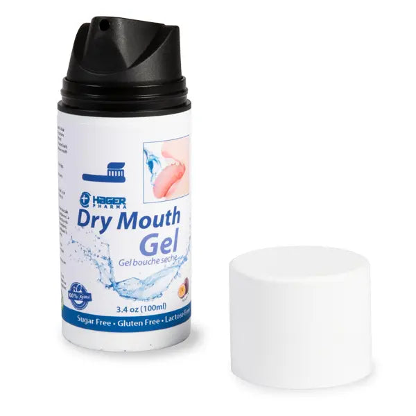 Hager Hager Dry Mouth Relief Gel 3.4 oz Oral Care White Smoke