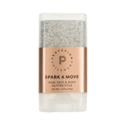 Profusion Cosmetics Spark-A-Move Face & Body Glitter Stick Gray Moonwalk