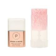 Profusion Cosmetics Spark-A-Move Face & Body Glitter Stick Antique White Moonwalk,Shimmy,Shuffle