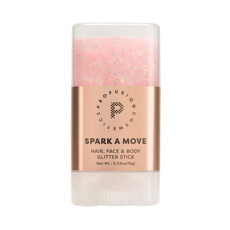 Profusion Cosmetics Spark-A-Move Face & Body Glitter Stick Wheat Shimmy