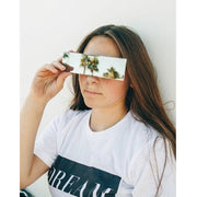 zeroUV Photo Censorship Sunglasses One Piece Black Bar Novelty 8669 Sunglasses Lavender Black Bar,2 Pack