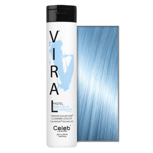 Celeb Luxury Celeb Luxury Viral Colorwash, Pastel Baby Blue Pastels White Smoke