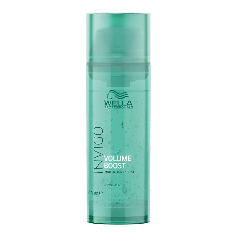 Wella Wella Volume Boost Crystal Mask 4.9 Oz Masks Medium Aquamarine