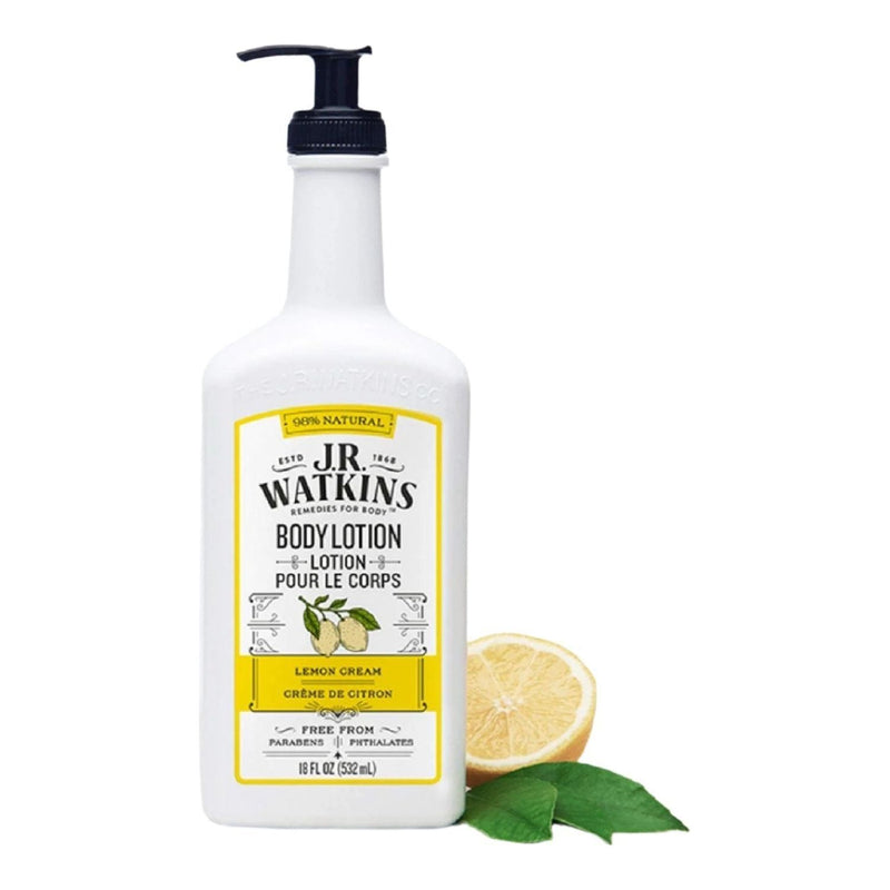 J.R. Watkins J.R. Watkins Lemon Cream Body Lotion 18 oz Body Lotion Antique White