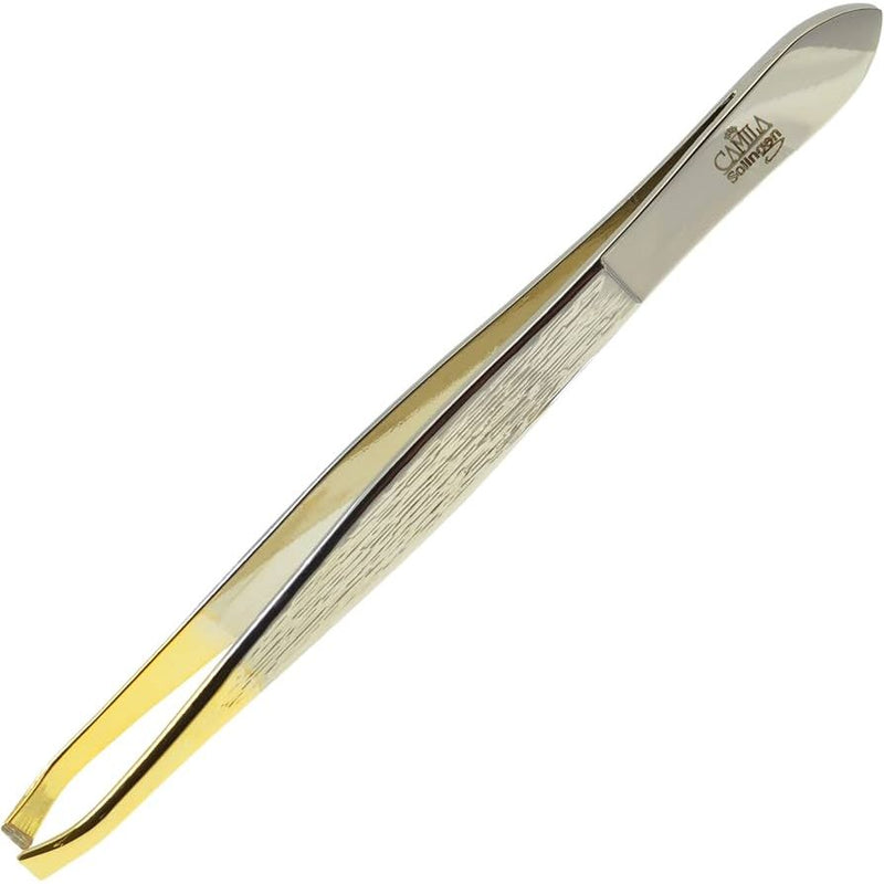 Camila Solingen Camila Solingen Professional Slant Tip Tweezer (3.5 inch) Tweezers White Smoke