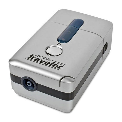 DeVilbiss DeVilbiss Traveler Portable Compressor Nebulizer System Respiratory Care White Smoke