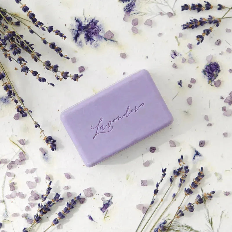 Pre De Provence Pre De Provence Lavender Shea Butter Enriched Vegetable Soap 150g Bar Soap Light Gray