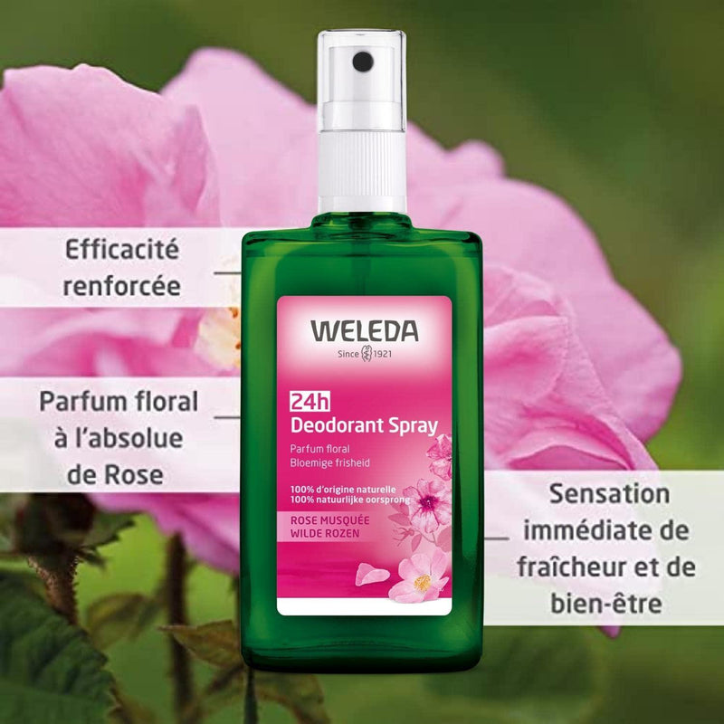 Weleda Weleda Wild Rose Deodorant Spray 3.4 oz Deodorant Spray Dark Slate Gray