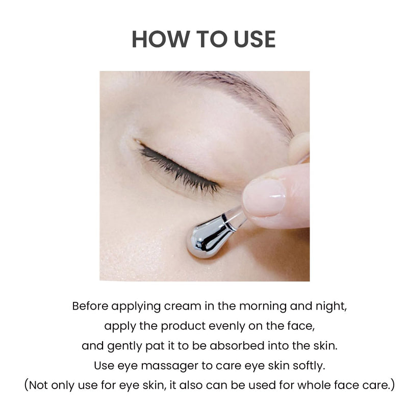 AsiaBeautyMall Heimish Marine Care Algae + Peptide Eye Cream Moisturizer White Smoke