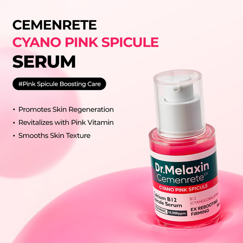 AsiaBeautyMall Dr. Melaxin Cemenrete Cyano Pink Spicule Serum Serum Misty Rose