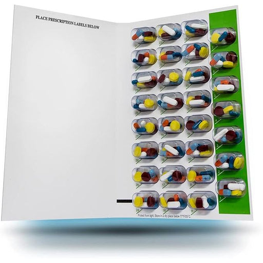 Omnicell Blister Medcard 30Ud EA 500 Stock Pillbox Lavender
