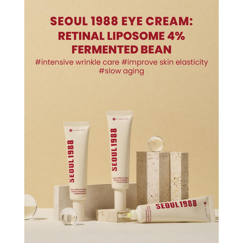 AsiaBeautyMall K-Secret Seoul 1988 Eye Cream Eye Cream Tan