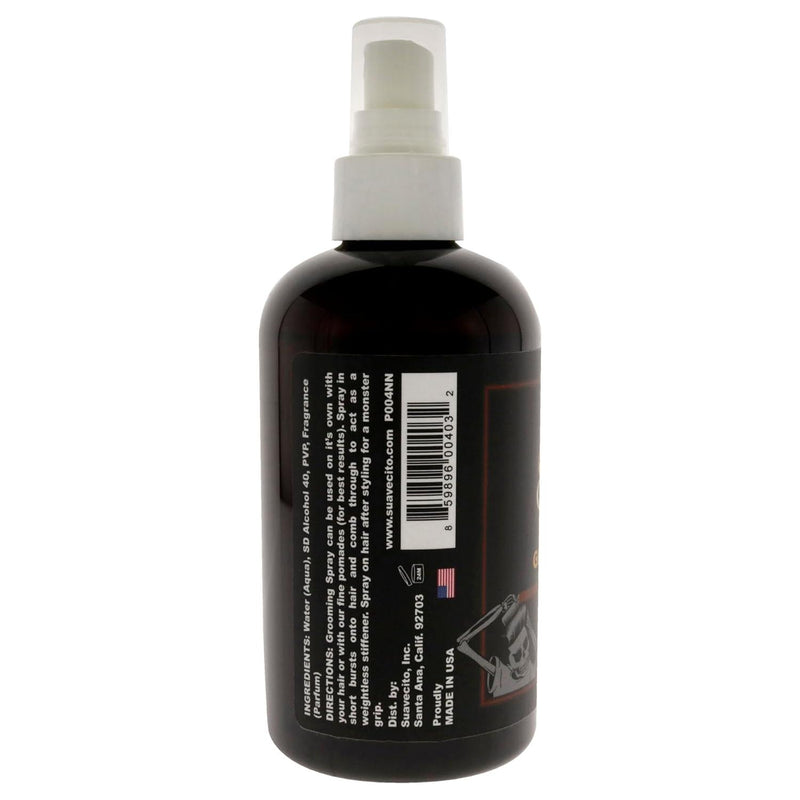 Suavecito Suavecito Grooming Spray Hairspray 8 fl Oz Hairspray Gray