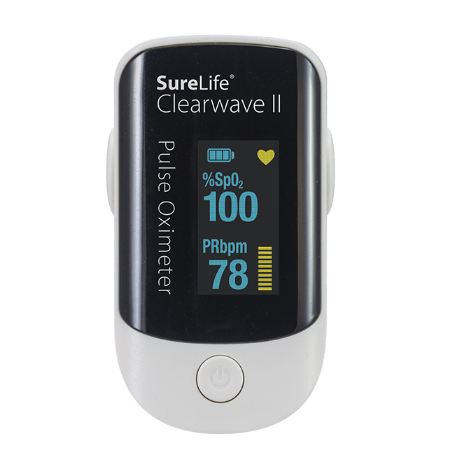 SureLife SureLife MHC 860320 Clearwave II Pulse Oximeter Pulse Oximeters Black