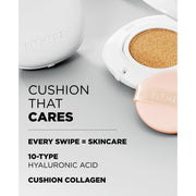 AsiaBeautyMall Either& Glow Pixel Cushion Foundation Light Gray 17N Vanilla,23N Sand