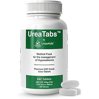 UreaAide UreaAide™ Ureatabs - USP Grade Urea Tablets, 240 Count (Medical Food) Medicine & Drugs White Smoke