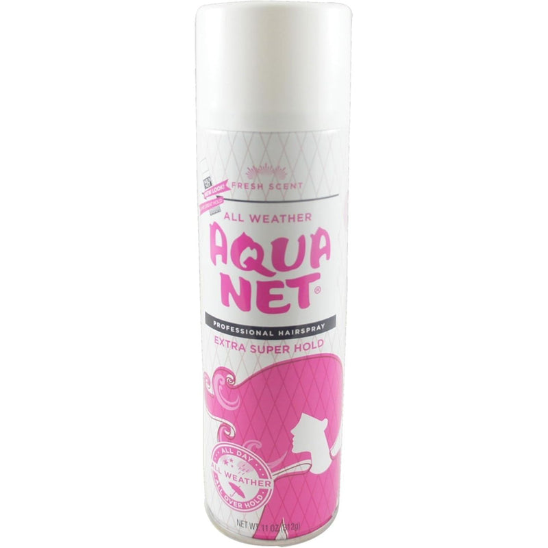 Aqua Net Aqua Net Professional Hair Spray Extra Super Hold Fresh Fragrance 11 oz Hair Spray Light Gray
