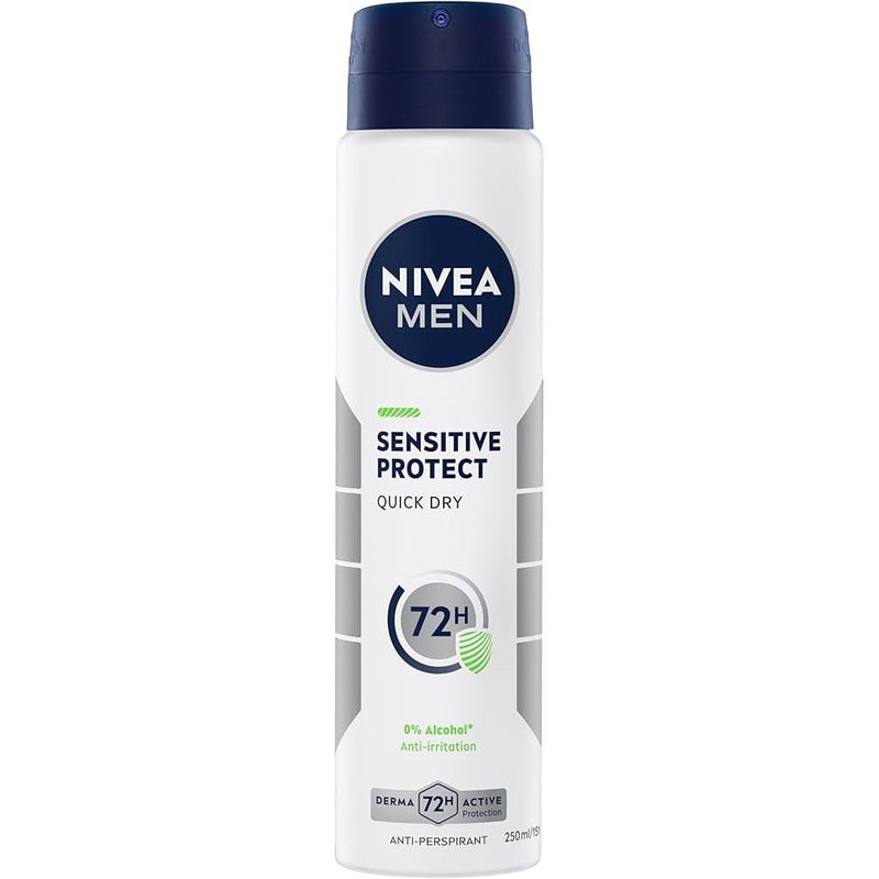 Nivea Nivea Men's Spray Anti-Perspirant Deo Quick Dry 150 ml Deodorant & Anti-Perspirant Lavender