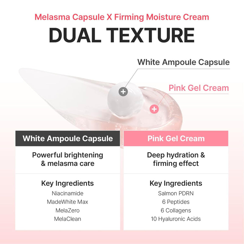 AsiaBeautyMall Centellian24+ Mela Capture Ampoule Capsule Cream Moisturizer White Smoke