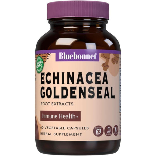 Bluebonnet Bluebonnet?s Standardized Echinacea Root Extrac  200 mg, 60 Vegetable Capsules Dietary Supplements Gray
