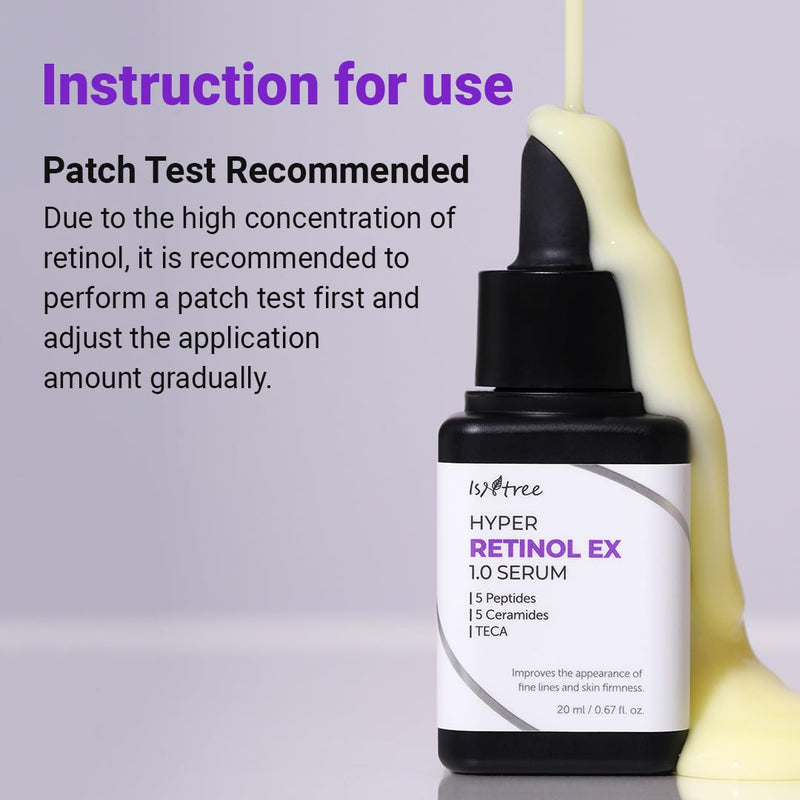 AsiaBeautyMall Isntree Hyper Retinol EX 1.0 Serum Serum Light Gray