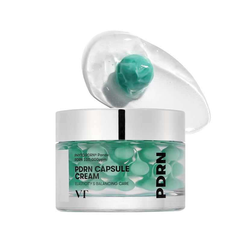 AsiaBeautyMall VT PDRN Capsule Cream 100 Moisturizer White Smoke