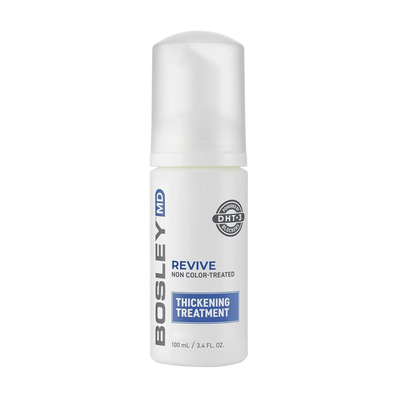 Bosley Bosley MD Revive Non Color- Treated Thickening Treatment 3.4 Fl Oz Hair Thickening Treatment Light Gray