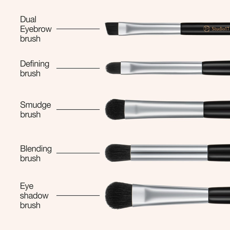 AsiaBeautyMall Studio17 Eye Makeup Brush Set Brush Seashell