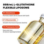 AsiaBeautyMall PURCELL 88B/mL L-Glutathione Flexible Liposome Serum White Smoke
