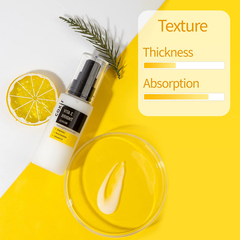 AsiaBeautyMall Coxir Vita C Bright Serum Serum Gold