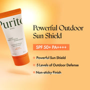 AsiaBeautyMall Purito SEOUL Daily Soft Touch Sunscreen Sunscreen Light Goldenrod