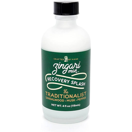 Zingari Man Zingari Man The Traditionalist Shaving Collection Shaving Kit White Smoke Recovery Splash 4 Oz