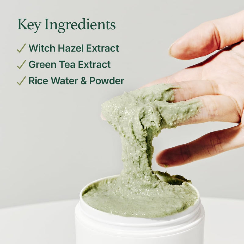 AsiaBeautyMall Arencia Fresh Green Rich Mochi Cleanser Face Cleanser Light Gray