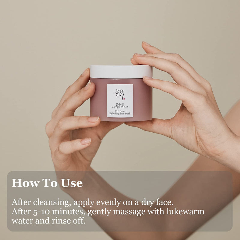 AsiaBeautyMall Beauty Of Joseon Red Bean Refreshing Pore Mask Face Mask Gray