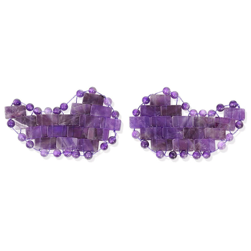 ZAQ Skin & Body Amethyst Under Eye Mask Dim Gray
