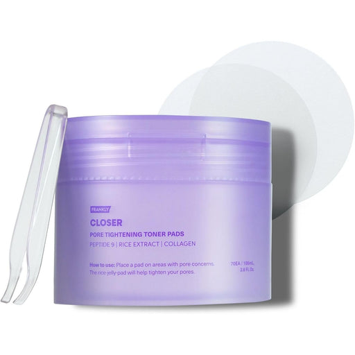 AsiaBeautyMall Frankly Closer Pore Tightening Toner Pads Toner Lotion White Smoke