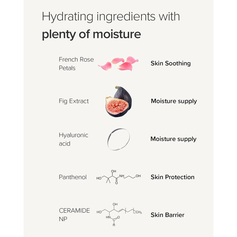 AsiaBeautyMall Mary & May Vegan Rose Hyaluronic Hydra Wash Off Pack Face Mask White Smoke